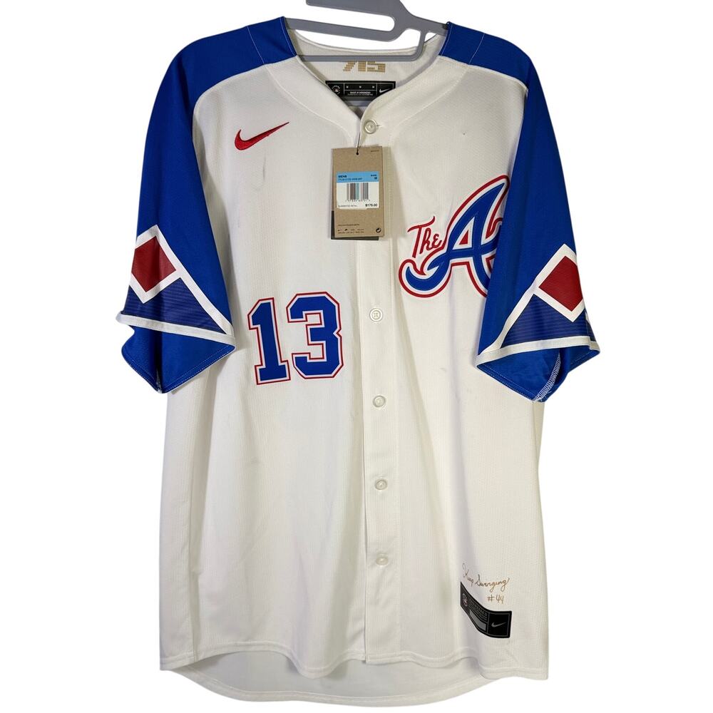 Nike Atlanta Braves Ronald Acuña Jr. #13 MLB Limited Jersey Men's Medium NWT